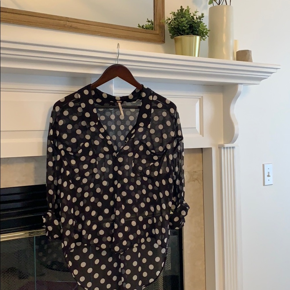 Free People High Low Top